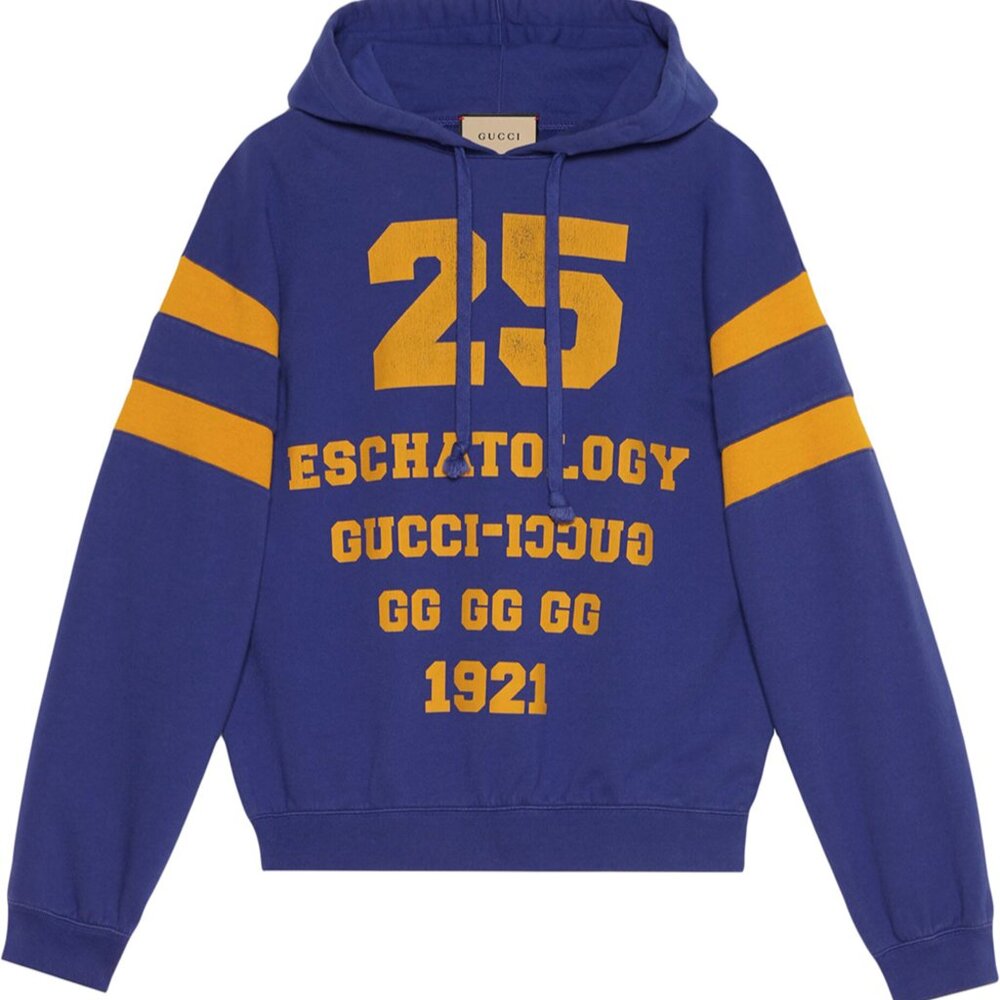 Conscious Gucci Blind For Love 25 Print Hoodie